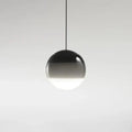 Lampada a Sospensione in Vetro con Gradiente di Colore Illuminazione Moderna