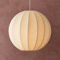 Lampada a sospensione Globe in fibra Shropshire Shades 40cm