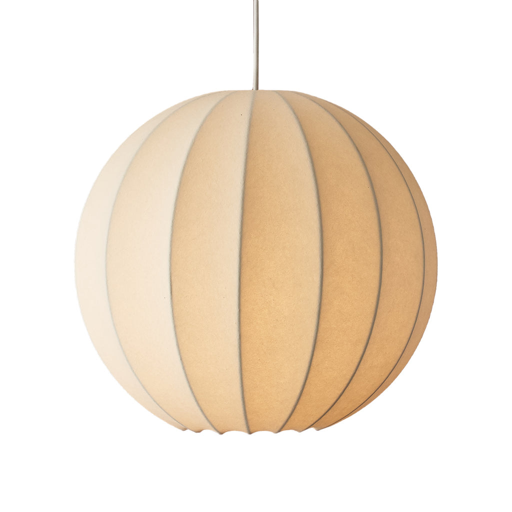 Lampada a sospensione Globe in fibra Shropshire Shades 40cm