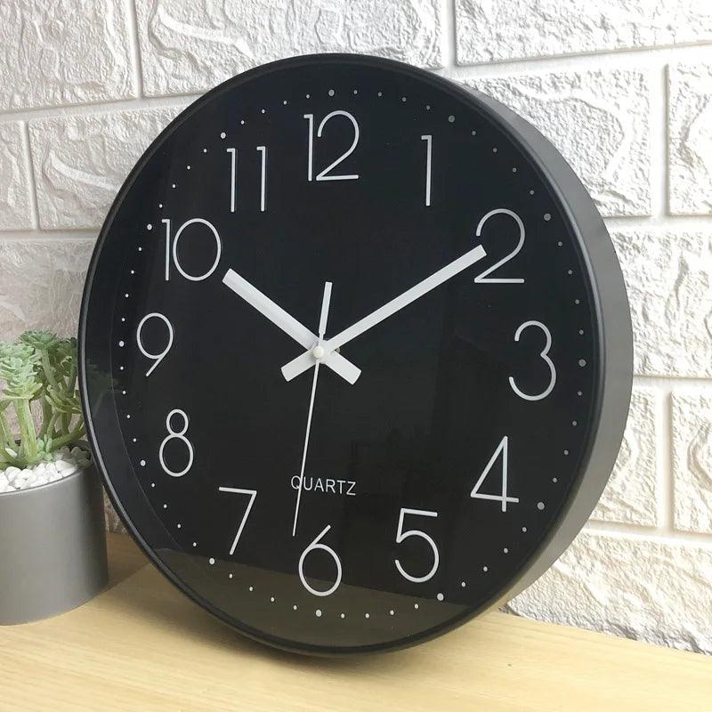 SILENTICK – Orologio da parete silenzioso da 30 cm per decorazioni moderne