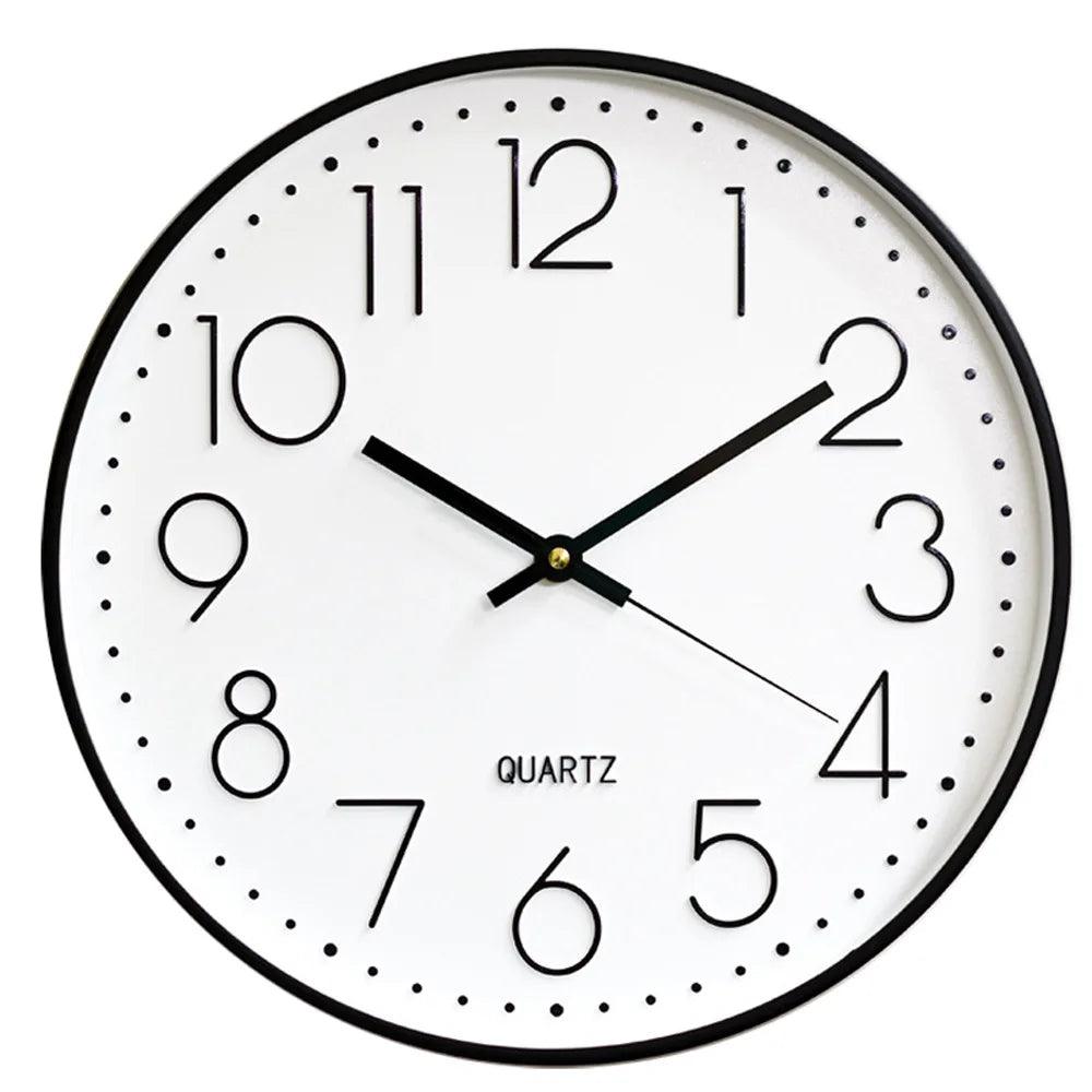 SILENTICK – Orologio da parete silenzioso da 30 cm per decorazioni moderne