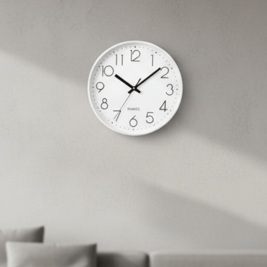 SILENTICK – Orologio da parete silenzioso da 30 cm per decorazioni moderne