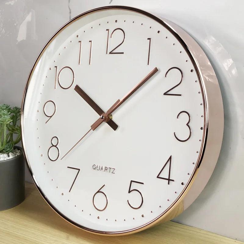 SILENTICK – Orologio da parete silenzioso da 30 cm per decorazioni moderne