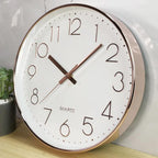 SILENTICK – Orologio da parete silenzioso da 30 cm per decorazioni moderne