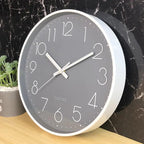 SILENTICK – Orologio da parete silenzioso da 30 cm per decorazioni moderne