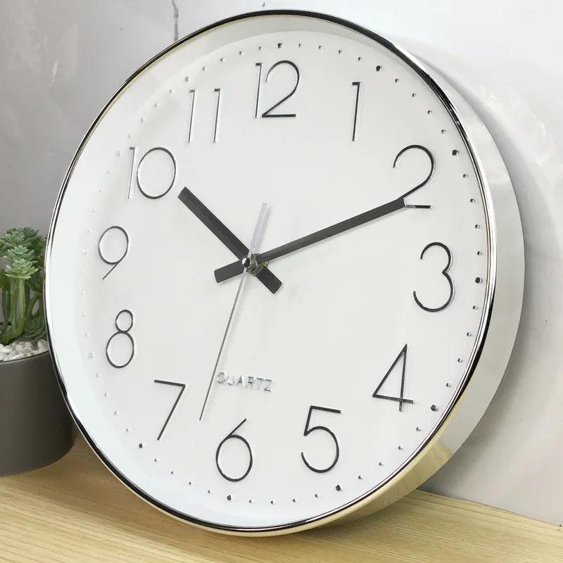 SILENTICK – Orologio da parete silenzioso da 30 cm per decorazioni moderne