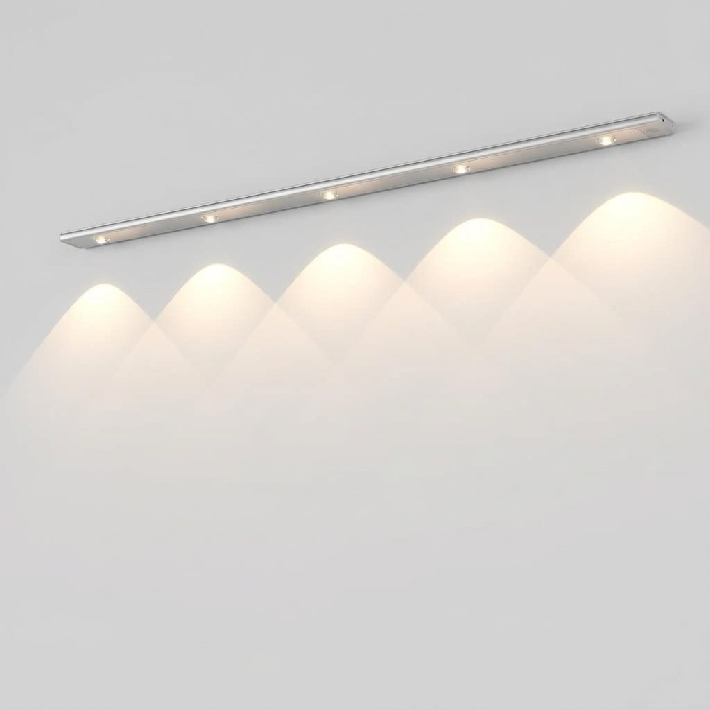 Luce LED Wireless con Sensore di Movimento Ricaricabile Dimmerabile a 3 Colori