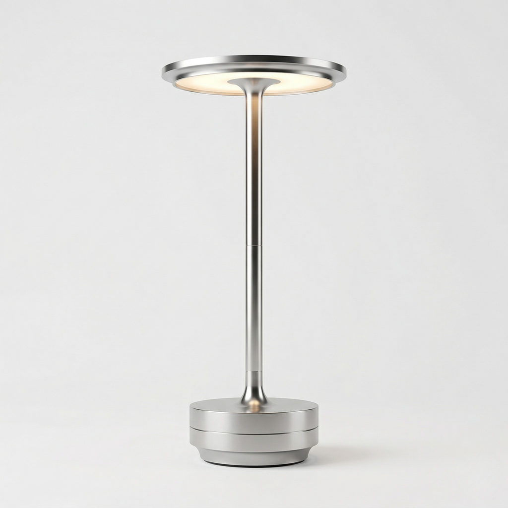 Lampada da Tavolo LED Wireless Ricaricabile Design Moderno per Soggiorno