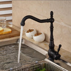 Rubinetto per Lavabo con Maniglia Singola Rotazione 360