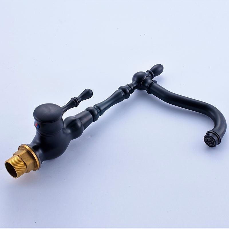 Rubinetto per Lavabo con Maniglia Singola Rotazione 360