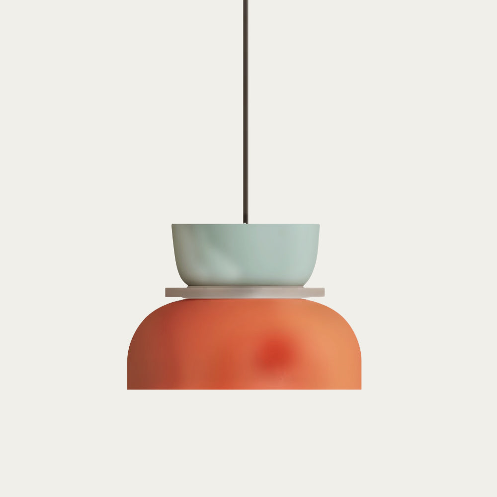 Lampada a sospensione scandinava Lucie Colour Block
