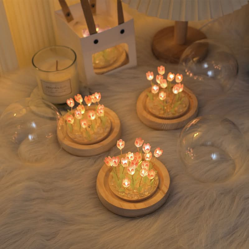 Misti Tulip Lampada Notturna Luce Calda Per Camerette E Camere Da Letto