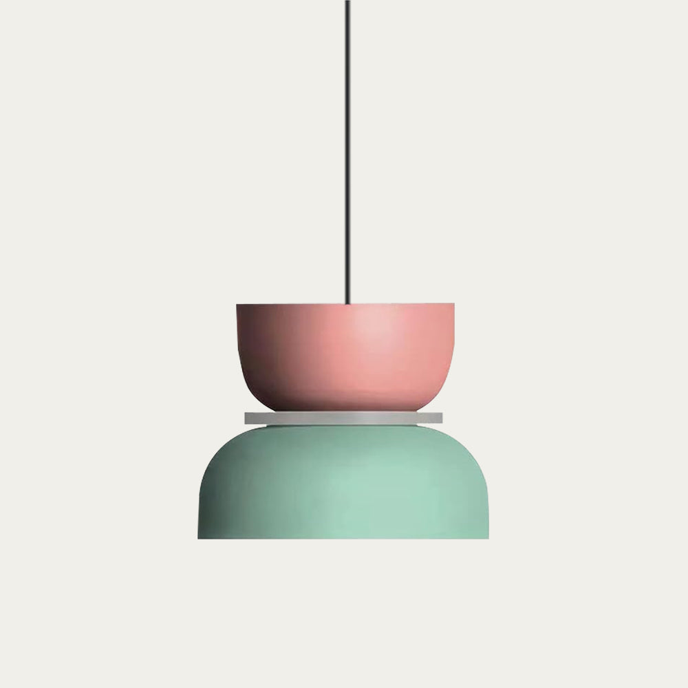 Lampada a sospensione scandinava Lucie Colour Block