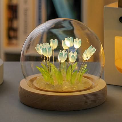 Misti Tulip Lampada Notturna Luce Calda Per Camerette E Camere Da Letto