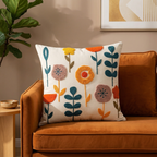 Cuscino Decorativo Floreale Design Botanico Moderno