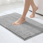 SOFTDRY – Tappeto da Bagno in Microfibra Chenille con Base Antiscivolo