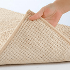 SOFTDRY – Tappeto da Bagno in Microfibra Chenille con Base Antiscivolo