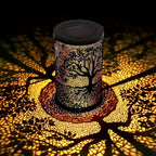 SolarArt Lanterna - Lusso Decorazione Artistica in Metallo Lanterna Solare da Esterno