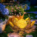 Lampada a fiori di loto solare – Illuminazione decorativa per giardino, terrazza e balcone
