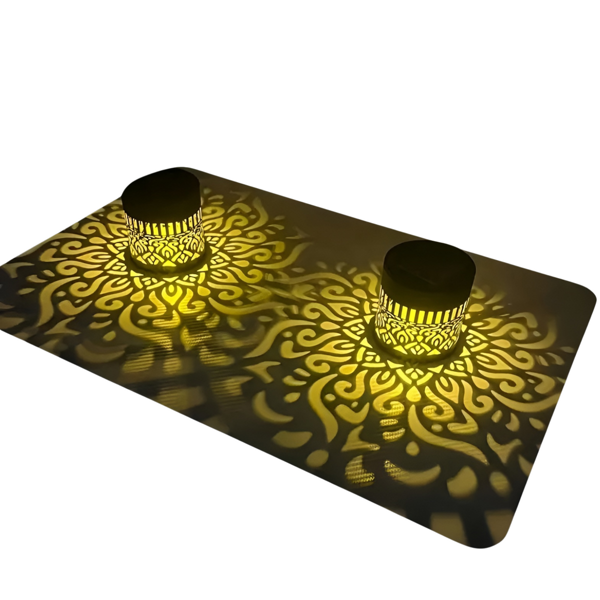 Lampada da parete solare – 2 pezzi decorativa e resistente alle intemperie per esterni