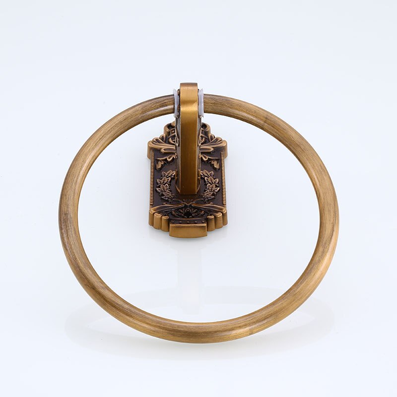Anello Porta Asciugamani da Bagno Rotondo in Alluminio Solido da Muro