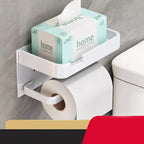 Supporto per Carta in Alluminio Spaziale Accessorio da Bagno Porta Telefono Mensola per WC