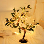 Lampada SparkleTree - Lampada da tavolo a LED per decorazione domestica a forma di albero