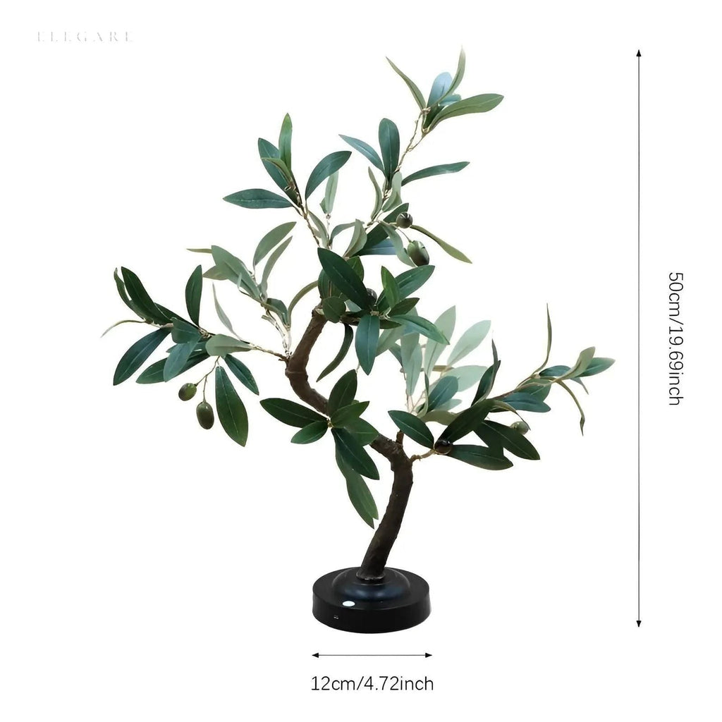 Lampada SparkleTree - Lampada da tavolo a LED per decorazione domestica a forma di albero