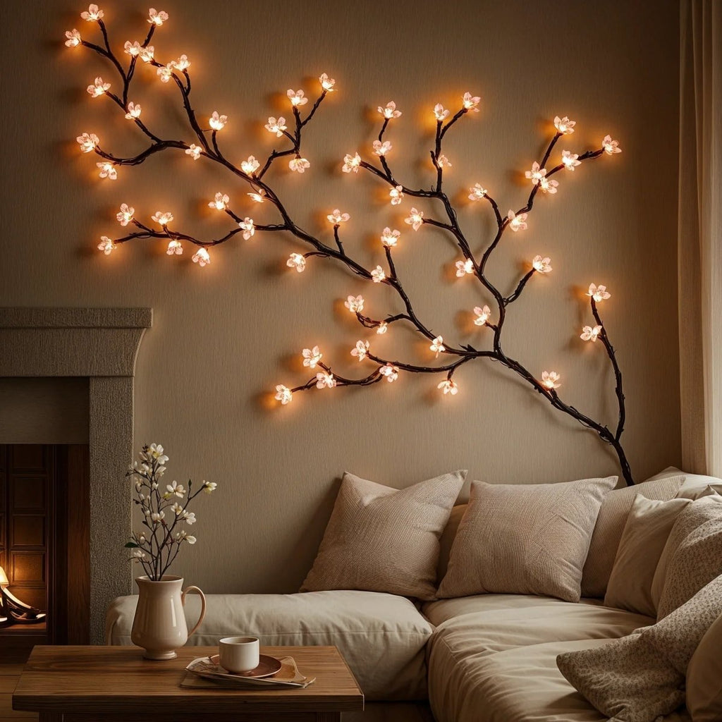 SPARKLIA – Luci Fairy LED da 1,6 m con Luce Calda Bianca e Rosa