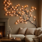 SPARKLIA – Luci Fairy LED da 1,6 m con Luce Calda Bianca e Rosa