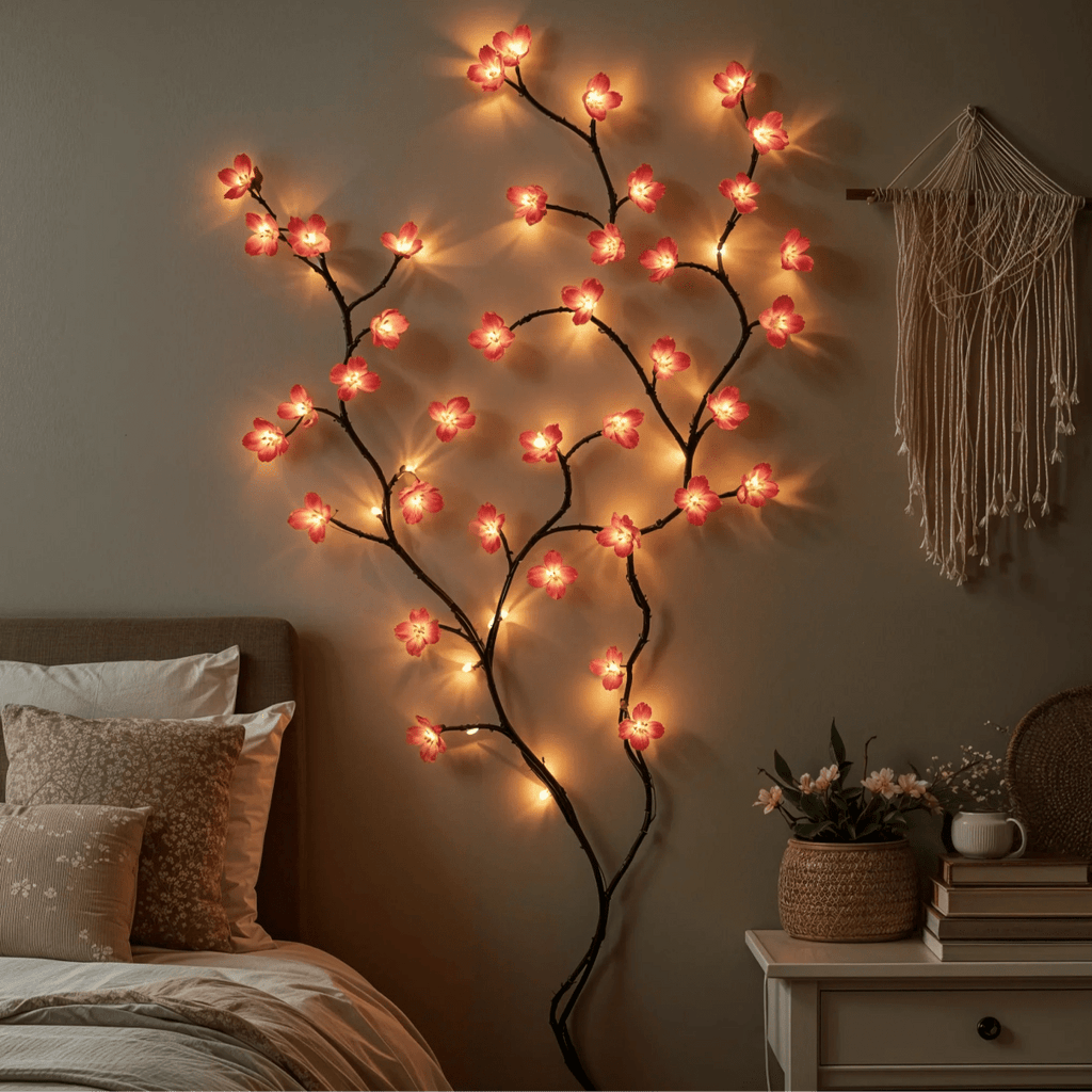 SPARKLIA – Luci Fairy LED da 1,6 m con Luce Calda Bianca e Rosa