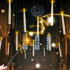 SPELLFLAME – Candele Galleggianti Senza Fiamma a Batteria con Telecomando a Bacchetta Magica