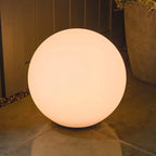 Luce da Giardino Esterna Moderna a Globo in PE LED Ricaricabile