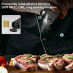 SPICEDUO – Set di Macinini Elettrici per Sale e Pepe con Grossore Regolabile