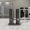 SPICEDUO – Set di Macinini Elettrici per Sale e Pepe con Grossore Regolabile