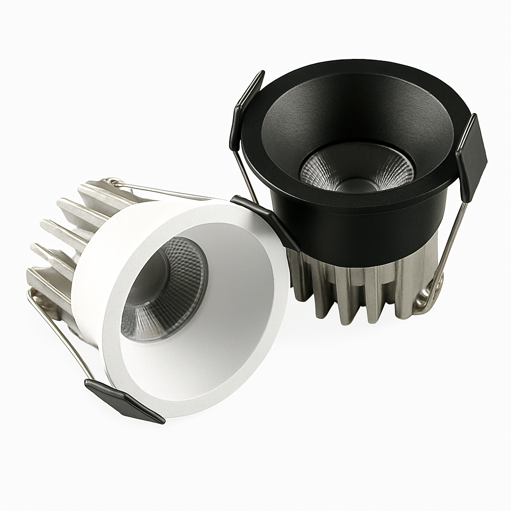 Spot LED Dimmabile 3W 5W Anti-riflesso LED Illuminazione Camera Cucina COB Incassato