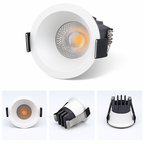 Spot LED Dimmabile 3W 5W Anti-riflesso LED Illuminazione Camera Cucina COB Incassato