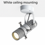 Spot LED orientabile con apertura regolabile