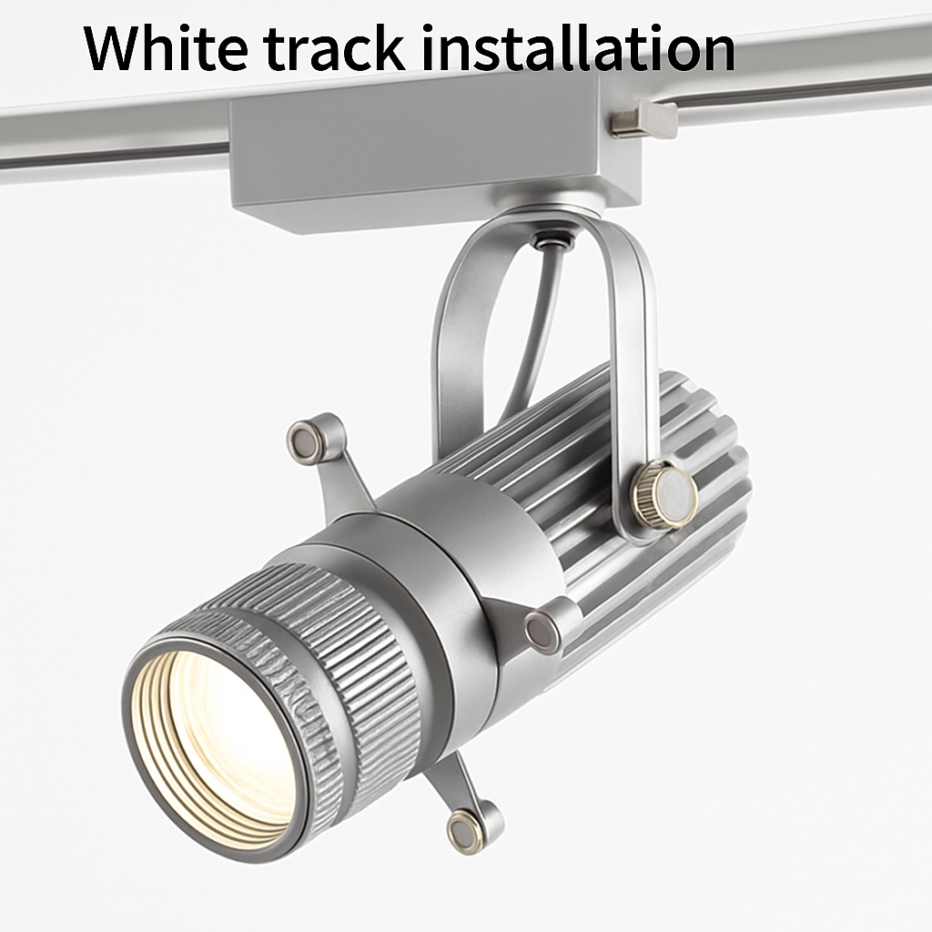 Spot LED orientabile con apertura regolabile