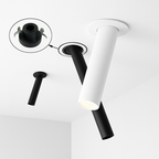 Spot LED in tubo orientabile Moderno