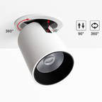 Spot LED orientabile design Nordic