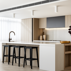 Spot LED moderno a forma di tubo dorato Grover
