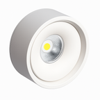 Faretto moderno LED rotondo e incassato in metallo Lory