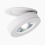 Spot moderno LED rotondo e orientabile Slim