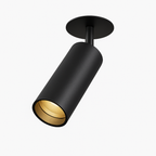 Spot plafoniera a LED tubo direzionale bianco o nero