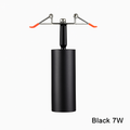 Spot plafoniera a LED tubo direzionale bianco o nero