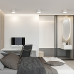 spot rotondo montato a superficie nordico Led piccolo proiettore corridoio ingresso luce vialetto luce illuminazione interna