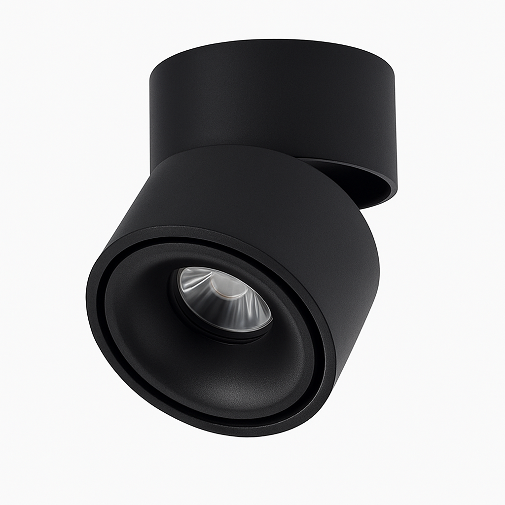 Spot LED design rotondo orientabile