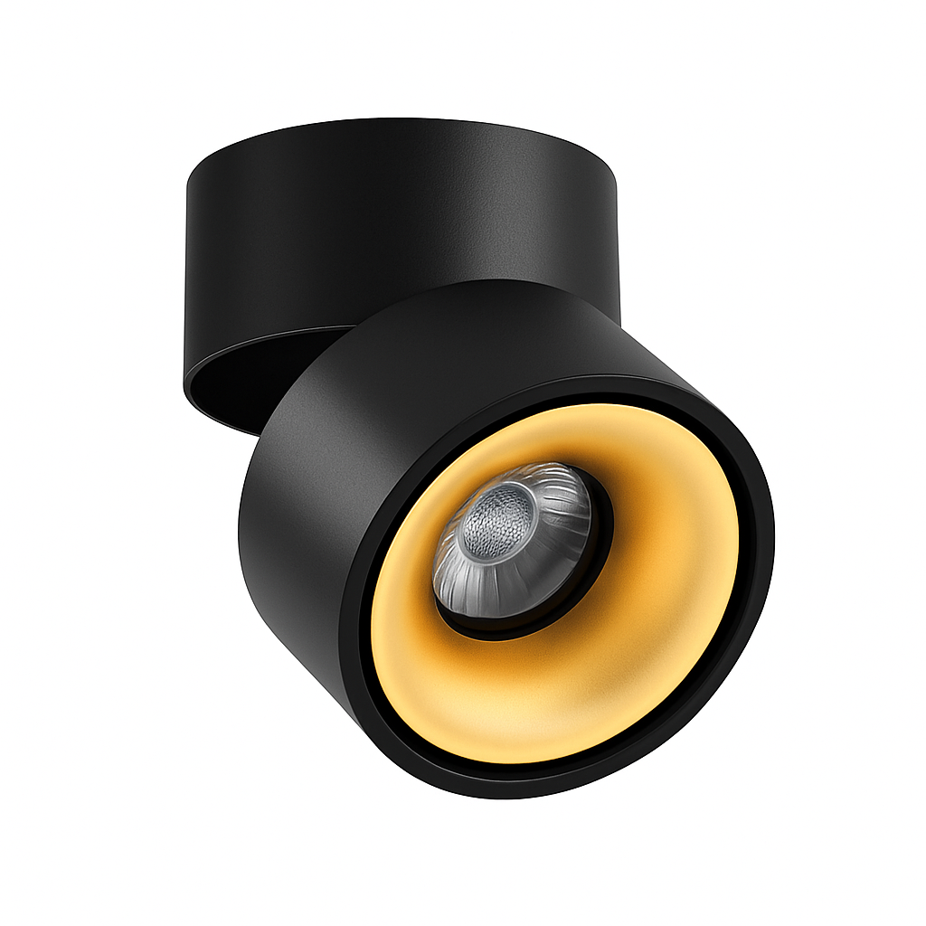 Spot LED design rotondo orientabile