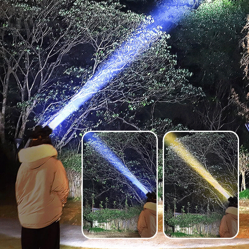 Faro LED Super Luminoso – Faro Potente per Attività all'Aperto e Lavoro